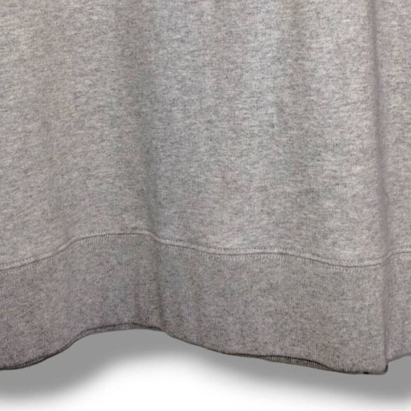 Madewell Women's Sweatshirt Dress Tunic Gray‎ Long Sleeves Pullover Banded Hem S - Picture 6 of 10